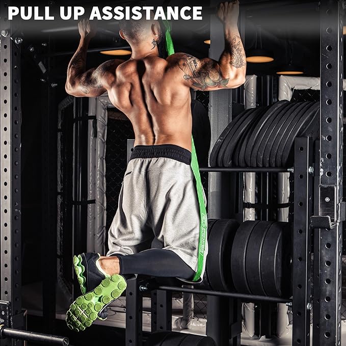 POWER GUIDANCE Resistance Bands, Set of 5 Pull Up Bands, Pull Up Assistance Bands, Exercise Bands, Resistance Bands Set for Legs, Working Out, Muscle Training, Physical Therapy, Shape Body