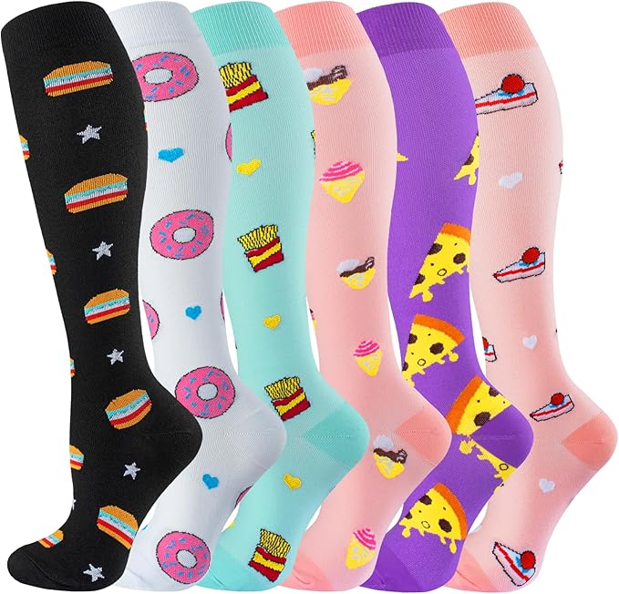 bropite Compression Socks for Women & Men Circulation-Support Knee High Socks 20-30 mmhg-Best for Running,Medical,Nurse,Travel