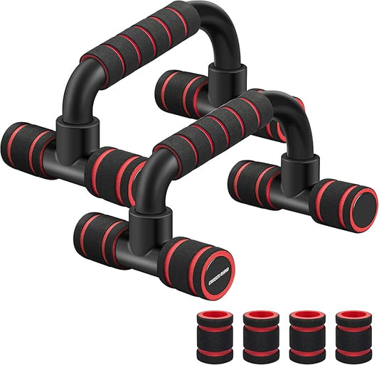 Push Up Bars, Calisthenics Equipment Push Up Handles for Floor, Perfect Push Up Bar, Pushup Bars with Non-slip Sturdy Structure Handle, Fitness Bars for Home & Workout