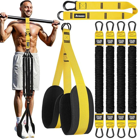 Pull Up Assistance Bands, Resistance Bands for Pull Up Bar Workout, Adjustable Heavy Duty Pull Up Assist Equipment with 4 Assistance Bands, Home Gym Fitness Exercise Strength Training