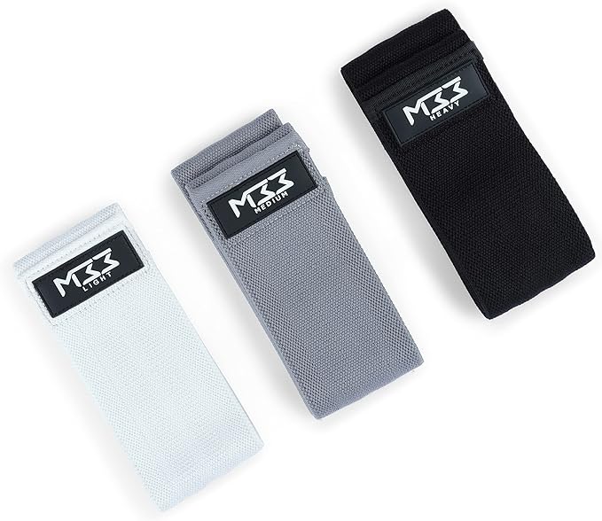 Resistance Bands Set for Exercise – Multi-Colored Workout Bands for Indoor/Outdoor Fitness, Strength Training, Rehab, Yoga