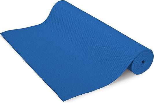 Bean Products Yoga Mat for Exercise - Non Slip Thick Comfortable Workout Floor Mat for Adults and Kids - Eco Friendly Foldable Yoga Mat for Yoga, Pilates, Gym and Stretching