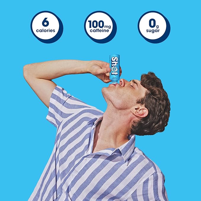 Sure Shot Recovery Drink, Citrus Splash (6 Pack) - Feel Better After Drinking, Wake Up Refreshed - Premium Hydration Beverage with Electrolytes & Vitamins for Liver & Gut Support, Energy & Focus, 4 Oz