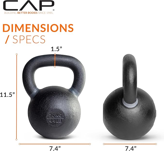 Cap Barbell Cast Iron Competition Kettlebell Weight