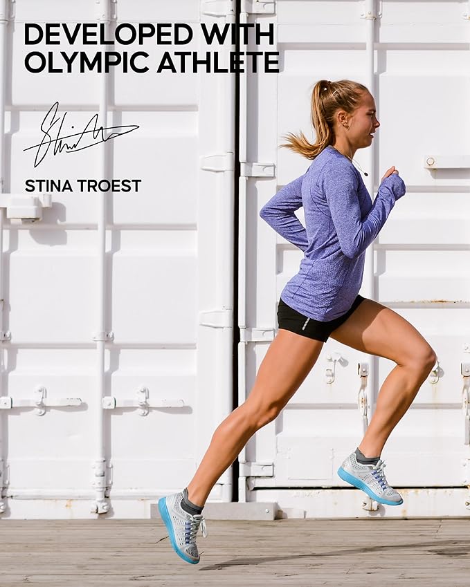 DANISH ENDURANCE Low-Cut Athletic Socks, Moisture Wicking, Men & Women, 3-Pack