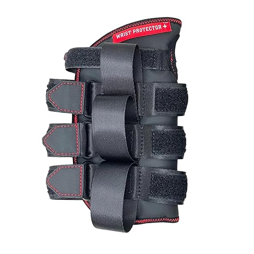 Left Hand Wrist Support Wrap – Adjustable Wrist Brace with Weightlifting Straps, Breathable Non-Slip Grip for Gym, CrossFit, Deadlifts, Powerlifting & Fitness Workouts