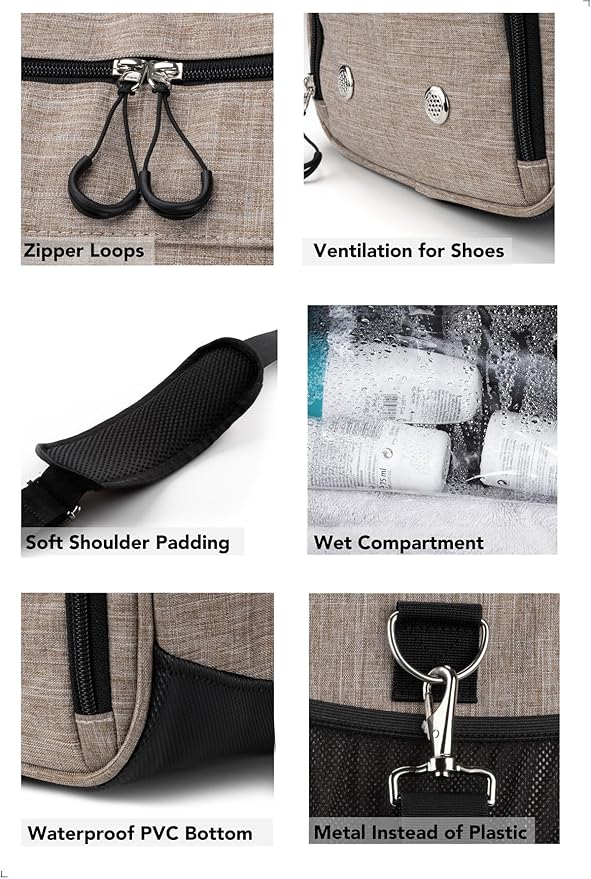 Fitgriff® Gym Bag for Men & Women with Shoe & Wet Compartment - Duffle Bag for Travel, Sports, Fitness & Workout