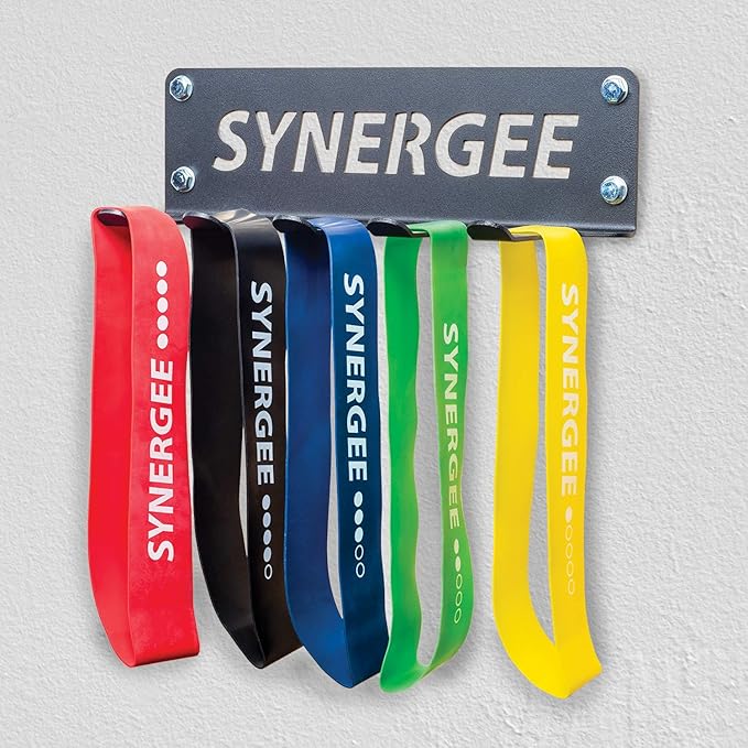 Synergee Exercise Fitness Resistance Band Mini Loop Bands That Perform Better When Working Out at Home or The Gym
