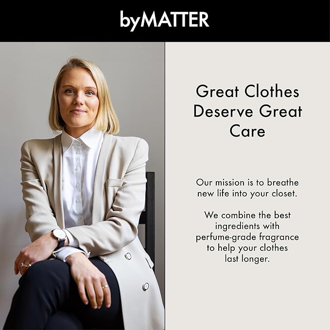 byMATTER Shoe & Fabric Freshener Spray Set – Travel Fabric Refresher & Shoe Deodorizer Pack, Odor Elimination, Suits All Materials, Smell Remover Sprays (2x 0.34 Fl Oz / 10ml)