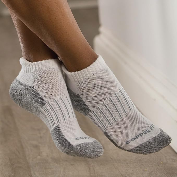 Copper Fit Ankle Length Sport Socks