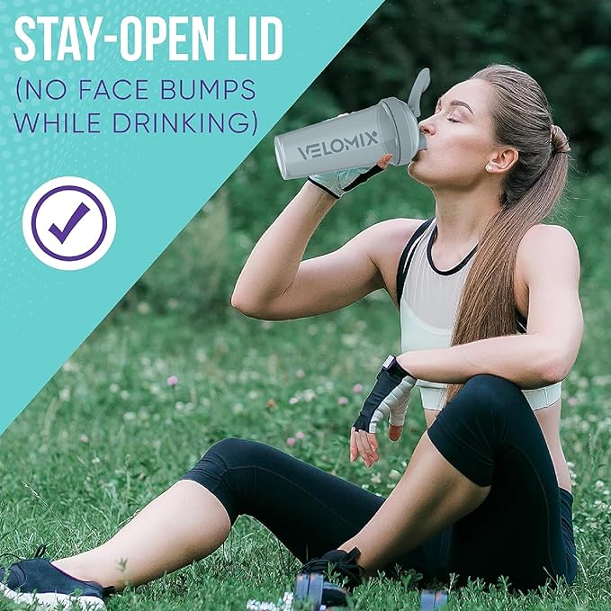 -4 PACK 28 Oz Protein Shaker Bottle for Protein Mixes - 4x Wire Whisk | Leak Proof Shaker Cups for Protein Shakes | Protein Shaker Bottle Pack | Protein Shake Cup (Aqua Depths)