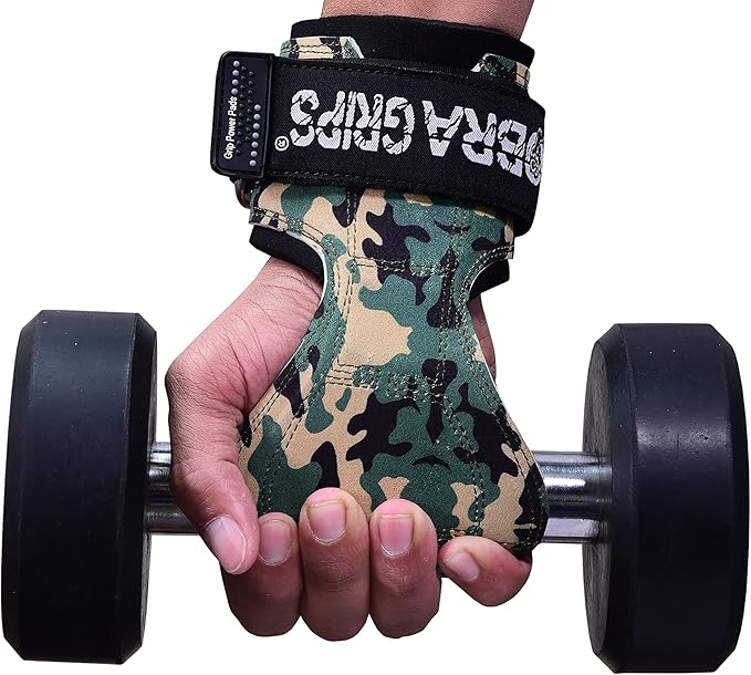 Cobra Grips PRO Weight Lifting Gloves Heavy Duty Straps Alternative Power Lifting Hooks for Deadlifts Adjustable Neoprene Padded Wrist Support Bodybuilding