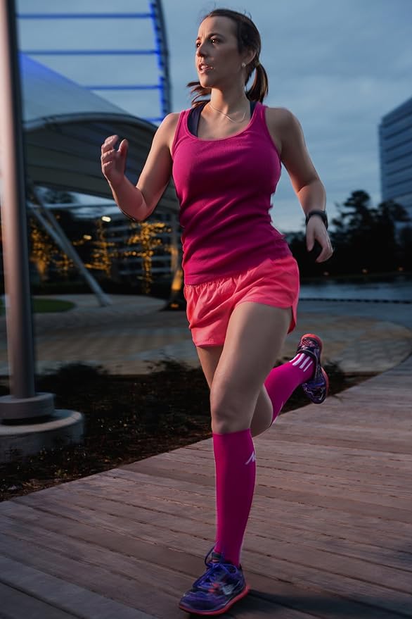 NEWZILL Medical Compression Socks for Women & Men Circulation 20-30 mmHg, Best Support for Running Athletic Cycling Nursing Travel Work and Fitness