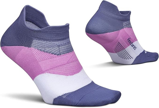 Feetures Elite Ultra Light Cushion Ankle Socks - Sport Sock with Targeted Compression