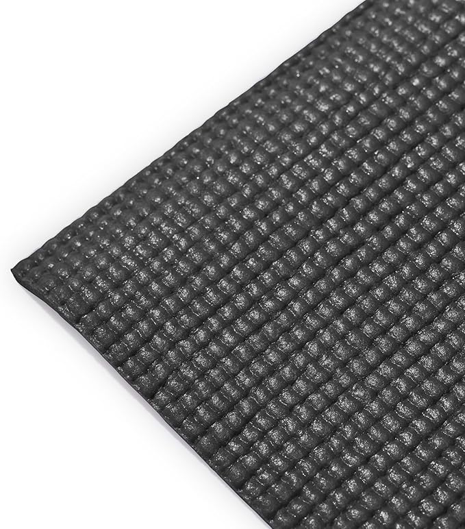 Sunny Health & Fitness Non-Slip Yoga Mat – Durable, Anti-Tear, Lightweight, Cushioned Support for Yoga, Pilates, Stretching Exercises, Meditation and Floor Workouts | Multiple Sizes & Colors