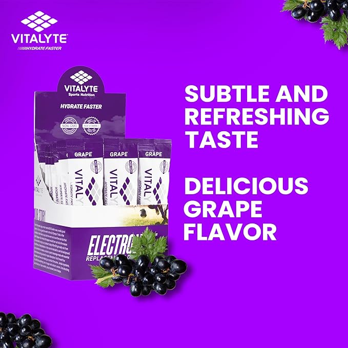 Vitalyte Electrolytes Packets Isotonic Sports Drink | Electrolytes Powder Packets Sports Nutrition Electrolyte Replacement Drinks Dehydration Relief Packets