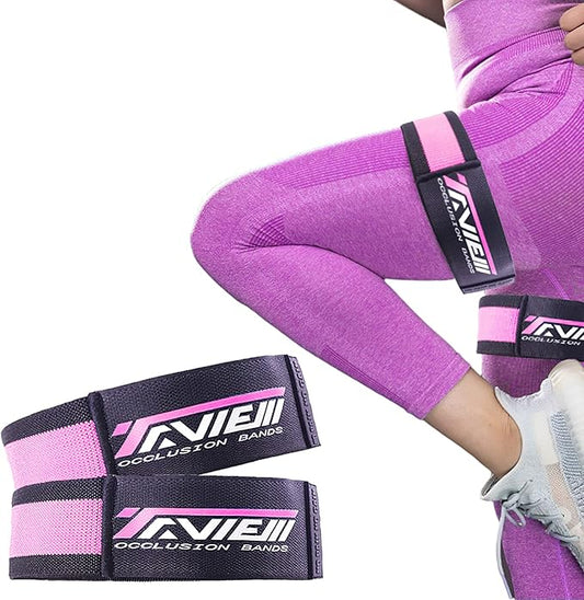 Occlusion Bands for Women Glutes & Hip Building, Blood Flow Restriction Bands BFR Bundle Booty Bands, Best Fabric Resistance Bands for Exercising Your Butt, Squat, Thigh, Fitness