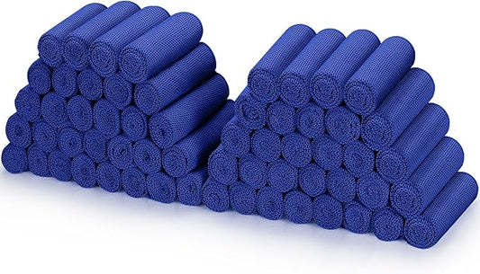 Biange Cooling Towels (40"x 12", Pack of 60) for Neck and Face, Cold Towel for Hot Weather, Sports, Workout, Fitness, Gym, Yoga, Golf, Pilates, Travel, Camping & More