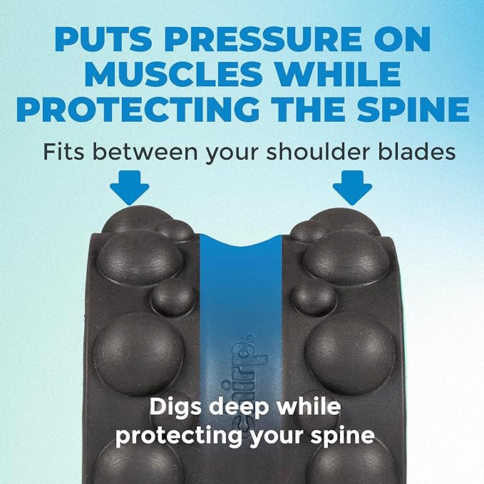 Chirp Wheel XR Ultimate Relief Bundle - Acupressure for Back and Neck, Stress Melting Spine Comfort, Targeted Trigger Point Release - Mint, 6" & 4"