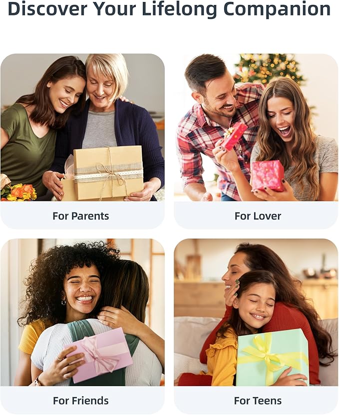 Parsonver Fitness Tracker with Step Counter/Calories/Stopwatch, Health Activity Tracker with Heart Rate Sleep Monitor, IP68 Waterproof Smart Watch 110+ Sport Modes Pedometer Watch for Women, Rose Gold