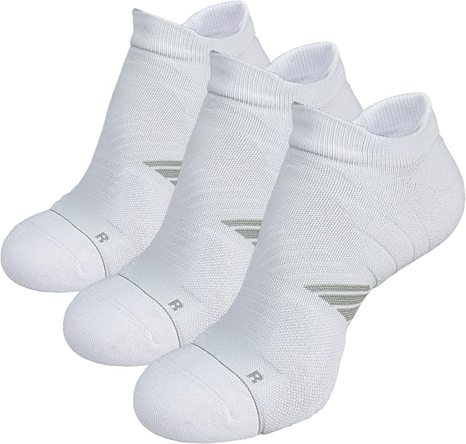 Hylaea No Show Running Athletic Anti-Blister Wicking Coolmax Socks, Seamless Anti-odor