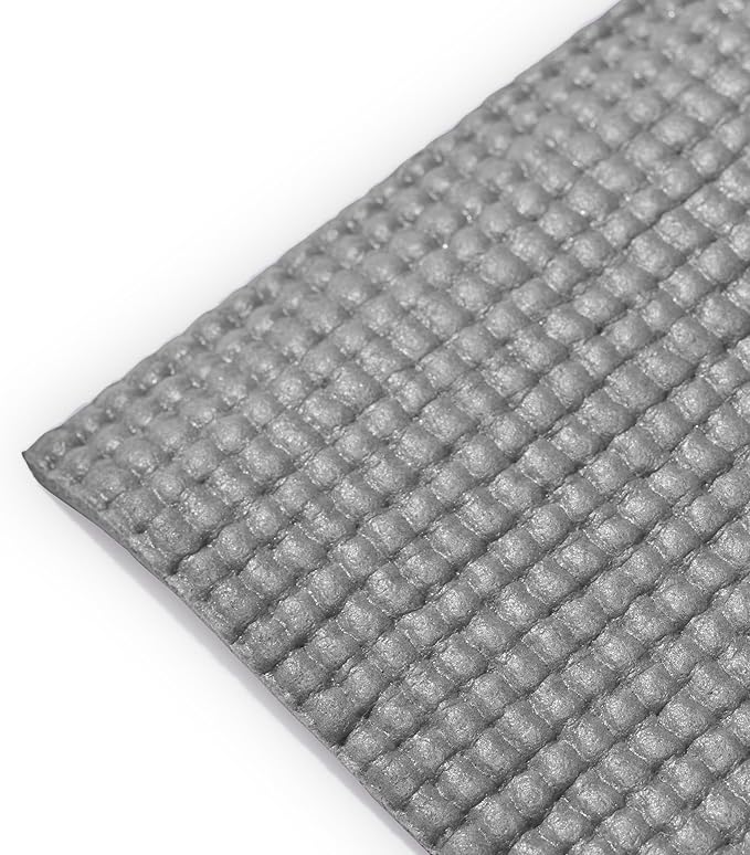Sunny Health & Fitness Non-Slip Yoga Mat – Durable, Anti-Tear, Lightweight, Cushioned Support for Yoga, Pilates, Stretching Exercises, Meditation and Floor Workouts | Multiple Sizes & Colors