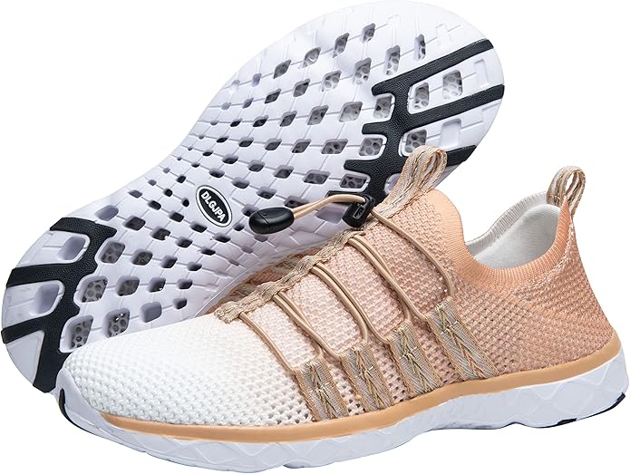 DLGJPA Men's Lightweight Quick Drying Aqua Water Shoes Athletic Sport Walking Shoes