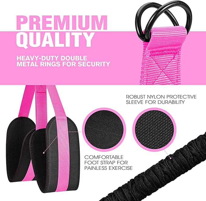 Pull Up Assistance Bands, Resistance Bands for Pull Up Bar Workout, Adjustable Heavy Duty Pull Up Assist Equipment with 4 Assistance Bands, Home Gym Fitness Exercise Strength Training