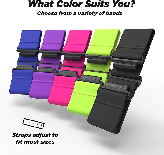 Scosche Rhythm R+2.0: Waterproof/Dustproof Armband with ANT+ & BLE Bluetooth Smart for Hyper Accurate Workout Heart Rate Monitoring with Wahoo, Peloton, LED Monitor, DDP Yoga, Strava