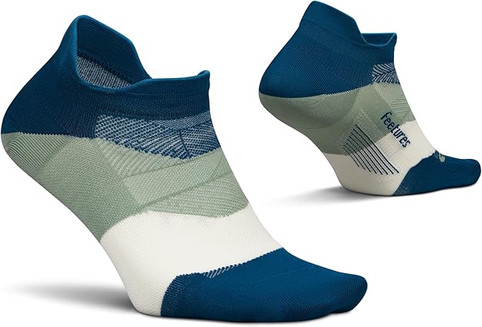 Feetures Elite Ultra Light Cushion Ankle Socks - Sport Sock with Targeted Compression