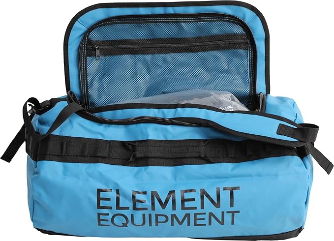 Element Equipment Trailhead Duffel Bag Shoulder Straps Waterproof Fjord Reef Small