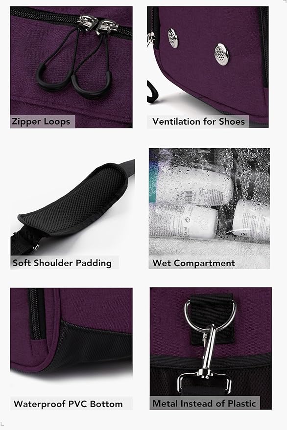 Fitgriff® Gym Bag for Men & Women with Shoe & Wet Compartment - Duffle Bag for Travel, Sports, Fitness & Workout