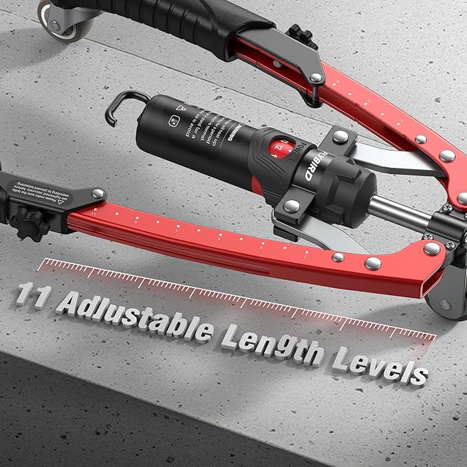 FLYBIRD Chest & Arm Twister Trainer, Hydraulic Power Chest Press Machine 22-440lbs for Upper Body Strength Training, 2-in-1 Chest Trainer with Ab Roller Wheel (Backpack & Pad Included)