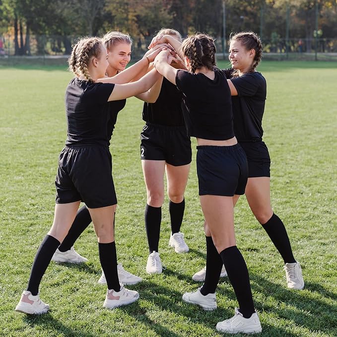 Graduated Compression Socks for Women&Men 20-30mmhg Knee High Socks Travel Hiking Running Stocking