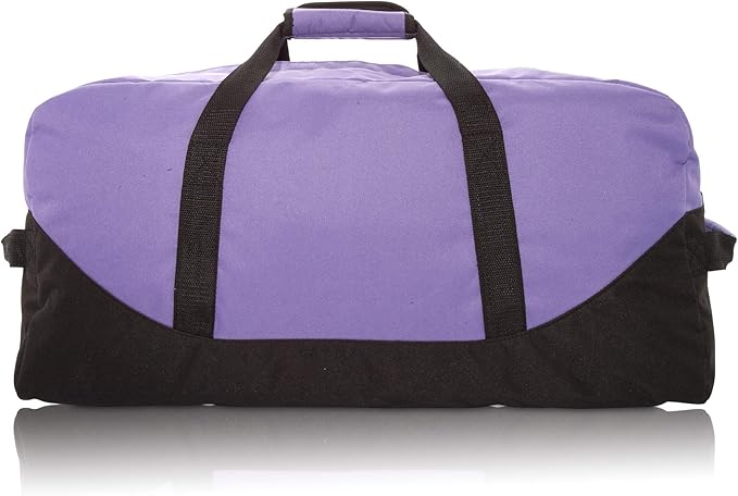 DALIX 25" Big Adventure Large Gym Sports Duffle Bag (Black Grey Navy Blue Red Camo)