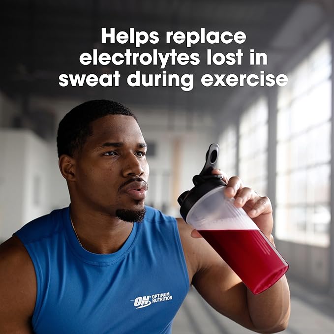 Optimum Nutrition Amino Energy Powder Plus Focus, with BCAA, Electrolytes, and Caffeine, Fruit Punch, 65 Servings (Packaging May Vary)