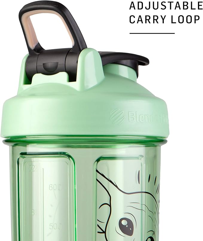 BlenderBottle Star Wars Shaker Bottle Pro Series Perfect for Protein Shakes and Pre Workout, 28-Ounce, This Is The Way