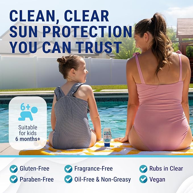 Coral Isles Sunscreen SPF 30 | Hawaii Compliant as Reef Safe | Octinoxate & Oxybenzone Free | Broad Spectrum UVA/UVB Protection | Water Resistant 80 Min. | Fragrance Free | 2 Fl Oz (Pack of 2))