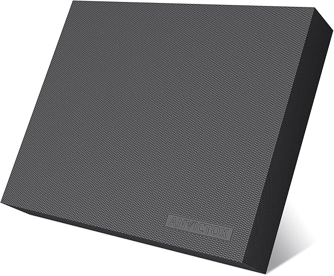 Balance Pad 19.8 * 15.7 * 2.4",XL Balance Pad for Physical Therapy,Extra Large Foam Balance Board Stability Pad for Rehabilitation Core Training Stretching Mobility