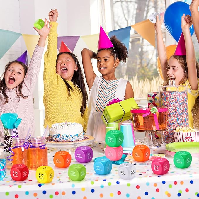 Jerify 100 Pcs Motivational Stress Ball Bulk Quote Inspirational Foam Cubes Balls Stress Relief Employee Appreciation Gift for Coworkers Kids Adult Motivating Encouraging (Cute Colors)