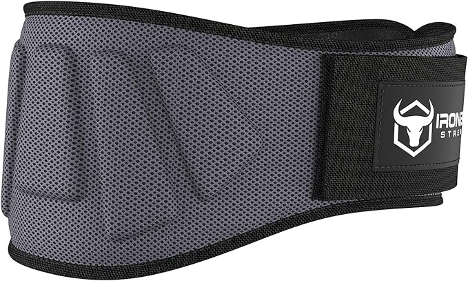 Weightlifting Belt For Men and Women - 6 Inch Auto-Lock Weight Lifting Back Support, Workout Back Support for Lifting, Fitness, Cross Training and Powerlifitng