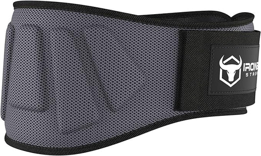 Weightlifting Belt For Men and Women - 6 Inch Auto-Lock Weight Lifting Back Support, Workout Back Support for Lifting, Fitness, Cross Training and Powerlifitng