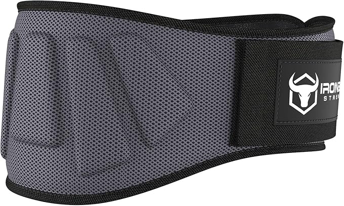 Weightlifting Belt For Men and Women - 6 Inch Auto-Lock Weight Lifting Back Support, Workout Back Support for Lifting, Fitness, Cross Training and Powerlifitng