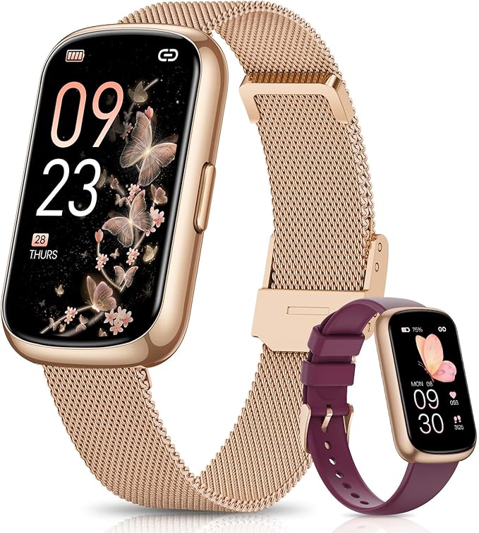 Fitness Watches for Women, Fitness Tracker with Heart Rate/SpO2 Monitor, Smart Watches for Women with Sleep/Step Tracker, 20+ Sport Modes Activity Tracker, Android Smart Watch for Phones