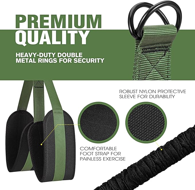 Pull Up Assistance Bands, Resistance Bands for Pull Up Bar Workout, Adjustable Heavy Duty Pull Up Assist Equipment with 4 Assistance Bands, Home Gym Fitness Exercise Strength Training