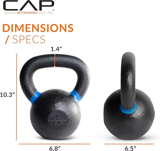 Cap Barbell Cast Iron Competition Kettlebell Weight