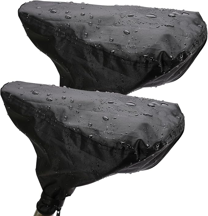 New Bicycle Seat Cushion Waterproof UV Protection Unisex for Gym Bike Mountain Bike Road Bike with Protective Lock Durable Rain Dustproof Cover