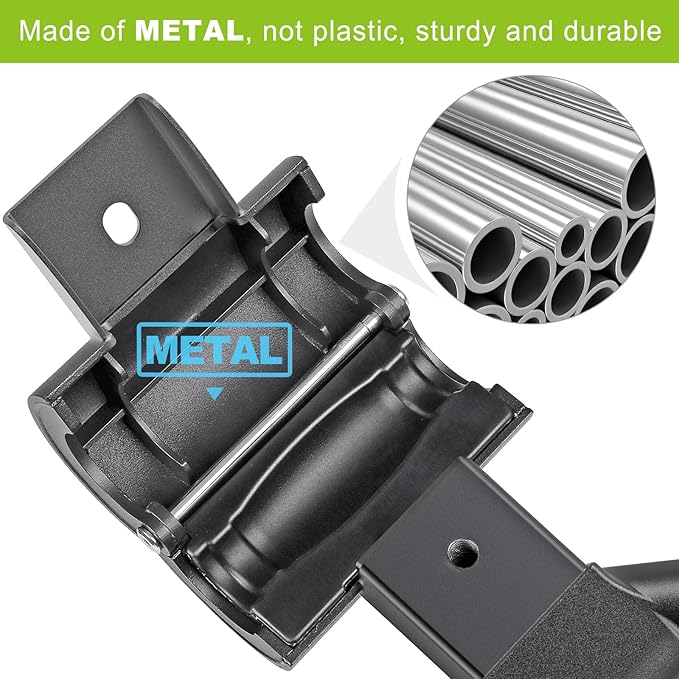 SELEWARE Versatile Steel Dumbbell to Kettlebell Converter Handle, Non-Slip Ergonomic Grip, Quick Installation Fits Most Dumbbells Up to 100lbs