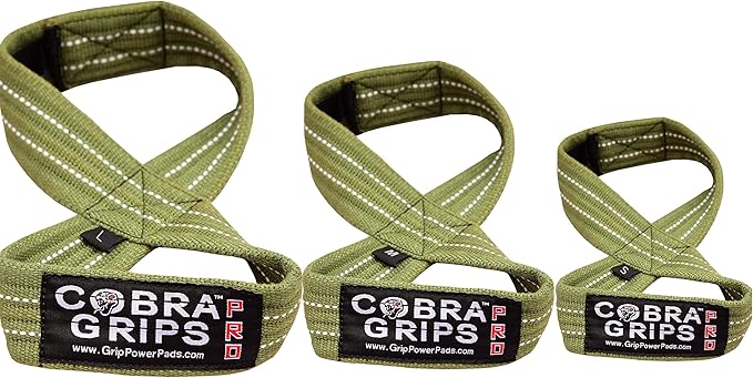 Deadlift Straps Figure 8 Loop Lifting Straps The #1 Choice for Power Lifters weightlifters workout Enthusiasts
