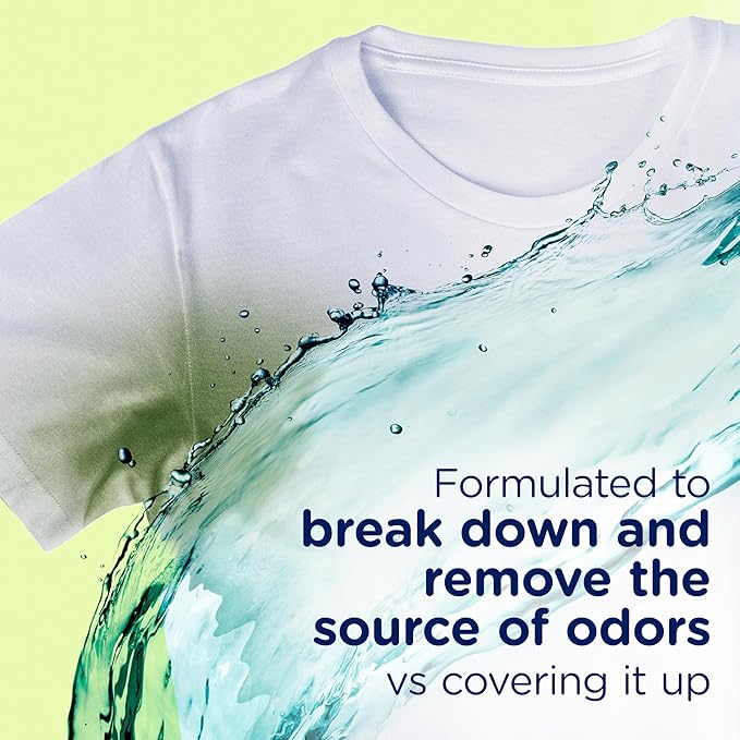 Downy Rinse Laundry Odor Remover, Active Fresh Scent, 62 FL OZ, Fabric Softener and Laundry Odor Removal Rinse